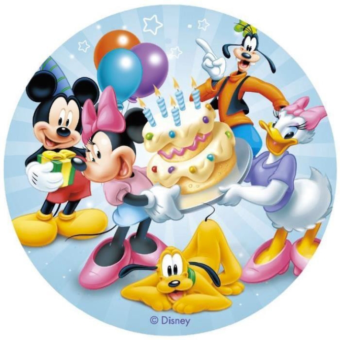 Disque Azyme Mickey et ses Amis (20 cm) 