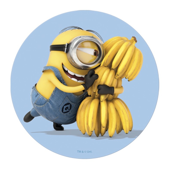 Disque Les Minions Banana (20 cm) - Azyme 
