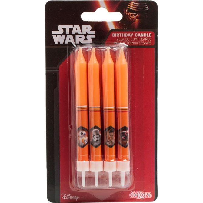 8 Bougies Star Wars 