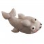 6 Animaux Marins Joyeux 3D (3 cm) - Sucre