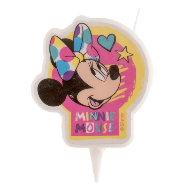 Bougie Silhouette Minnie (9 cm) 