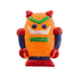 4 Robots Rouge / Jaune / Orange 2D - Sucre Glifi. n3
