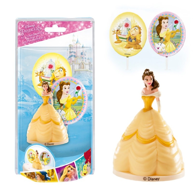 Kit Figurine  +  2 Pics Dco Belle (Disney) 