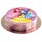 Disque en Azyme Princesses Cendrillon/Ariel/Belle (20 cm) images:#2