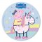 Disque en Azyme Peppa Pig Licorne (20 cm) images:#0