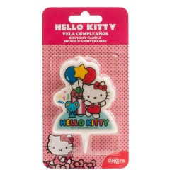 1 Bougie Silhouette Hello Kitty. n1