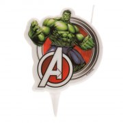 1 Bougie Silhouette Avengers Hulk