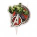 1 Bougie Silhouette Avengers Hulk. n°1