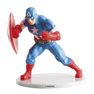 Figurine Captain América (10 cm) - Plastique