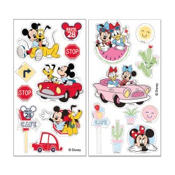 18 Stickers Mickey et Minnie - Comestible. n2