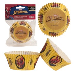 25 Caissettes à Cupcakes Spiderman. n°2