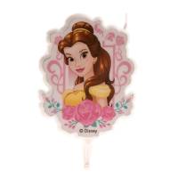 1 Bougie Silhouette Belle - Princesse Disney