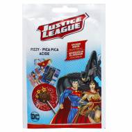1 Sucette et Poudre Pétillante Justice League + Sticker