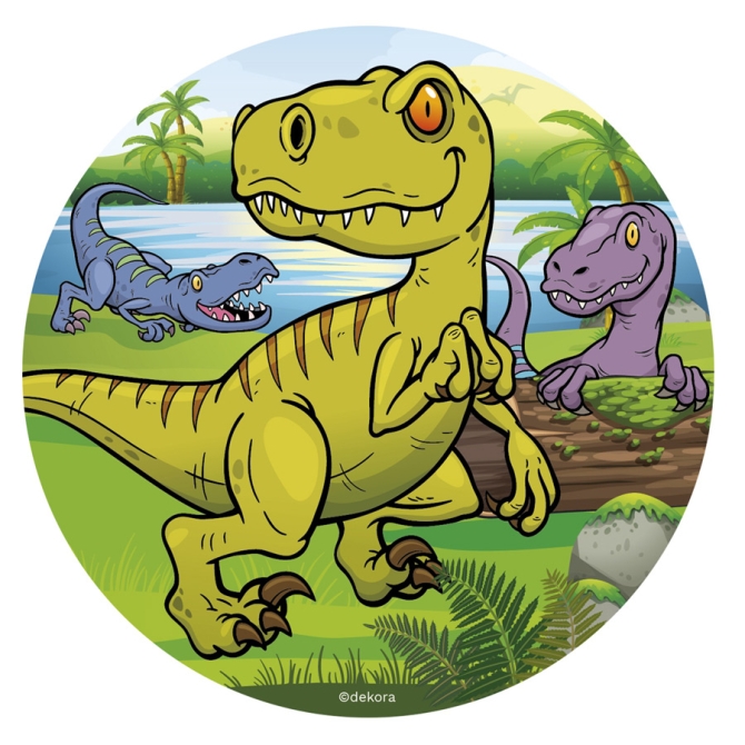 Disque Dino - Azyme - sans E171 