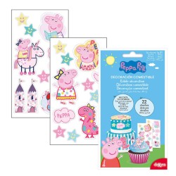 22 Stickers Peppa Pig - Comestible - sans E171. n3