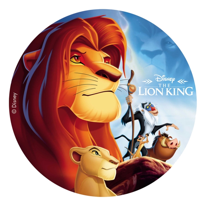 Disque Roi Lion - Azyme - sans E171 