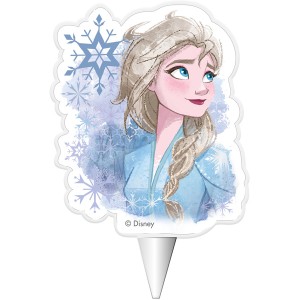 1 Bougie Silhouette Elsa - Reine des Neiges 2