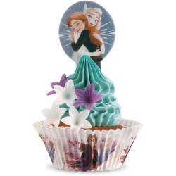 20 Dcorations  Cupcakes Reine des Neiges 2 - Azyme. n3