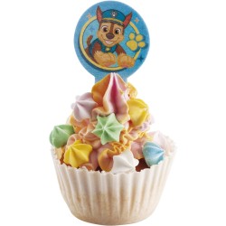 20 Dcorations  Cupcakes Pat Patrouille - Azyme - sans E171. n3
