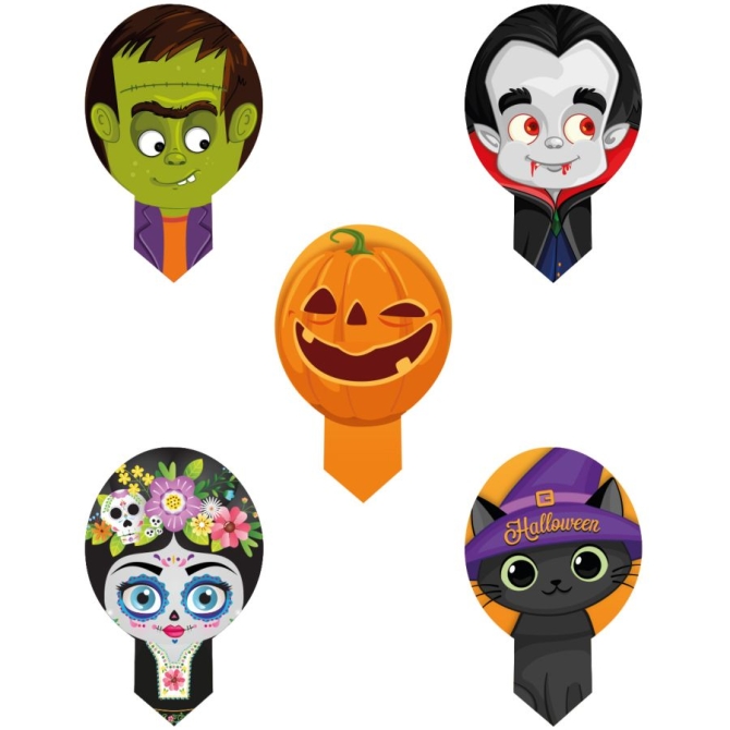 20 Dcorations  Cupcakes Halloween - Azyme - sans E171 