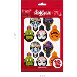 20 Dcorations  Cupcakes Halloween - Azyme - sans E171. n2