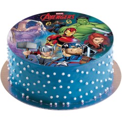 Disque Avengers (20 cm) - Comestible. n1