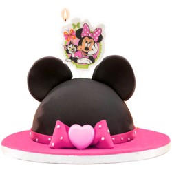 1 Bougie Silhouette 2D Minnie Mouse. n2