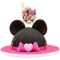 1 Bougie Silhouette 2D Minnie Mouse images:#2