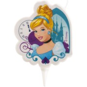 1 Bougie Silhouette 2D Cendrillon - Princesse Disney