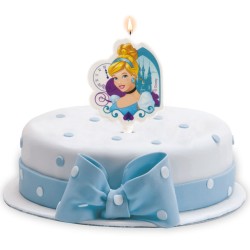 1 Bougie Silhouette 2D Cendrillon - Princesse Disney. n2