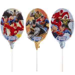 1 Sucette en Chocolat Justice League