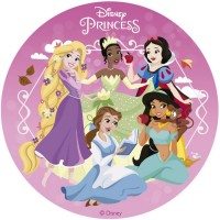 Petit Disque Princesses Disney  (15,5 cm) - Comestible