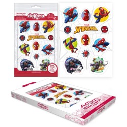 12 Stickers Spiderman - Comestible. n2