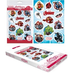 12 Stickers Avengers - Comestible. n°3