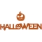 Dcoration 2D Halloween (9 cm) + 2 Citrouilles ( 4 cm) - Sucre images:#0