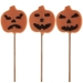 1 Sucette Citrouille Halloween - Chocolat. n1
