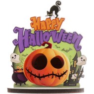 Cake Toppers Happy Halloween - 12.5 cm