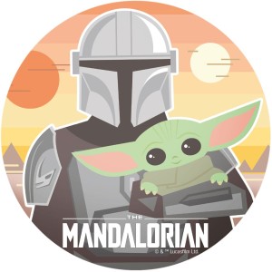Disque Star Wars - The Mandalorian (20 cm) - Azyme