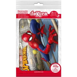 Plaque Rectangle Spiderman - Comestible. n1