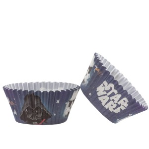 25 Caissettes à Cupcakes Star Wars - Ø 5 cm