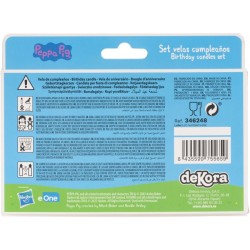 4 Bougies 2D Anniversaire Peppa Pig. n°3