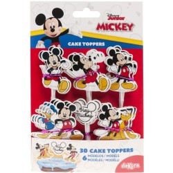 30 Cake Toppers Mickey. n1