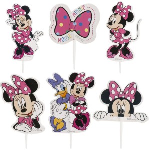 Plaque Rectangle Minnie - Comestible pour l'anniversaire de votre enfant -  Annikids