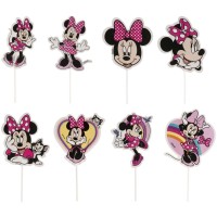 16 Cake Toppers Minnie