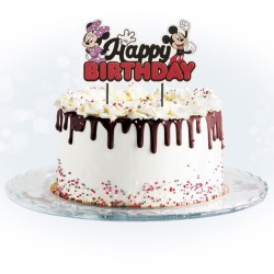 Cake Toppers en Papier - Mickey & Minnie. n2