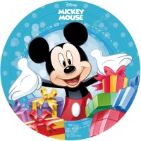 Disque Mickey (20 cm) - Comestible