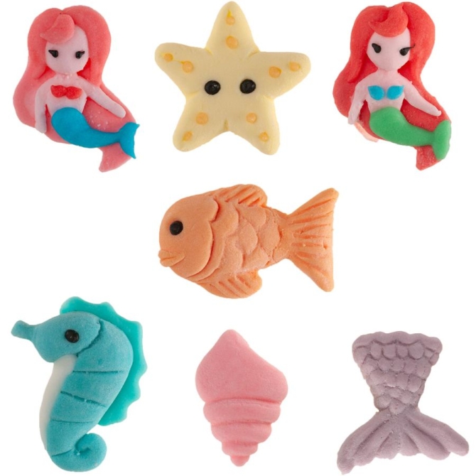 7 Dcors Sirne (2, 5-3 cm) - Sucre 