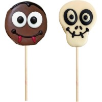 Sucette Halloween  Chocolat