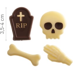 4 Assortiments Halloween Crne  /  Os  Chocolat. n1