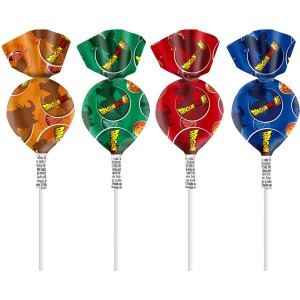 5 Sucettes Cola Explosives  Dragon Ball